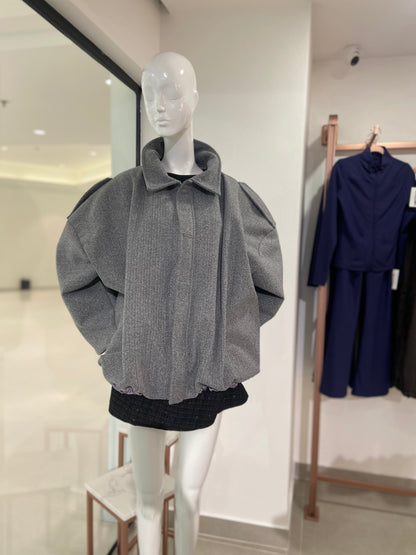 Gray Batwing Jacket