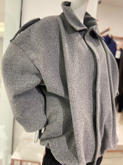 Gray Batwing Jacket