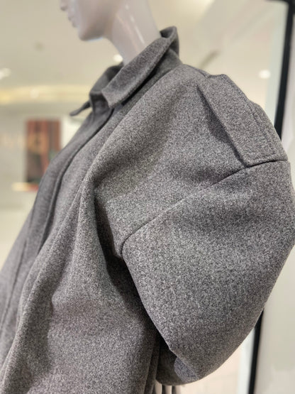 Gray Batwing Jacket