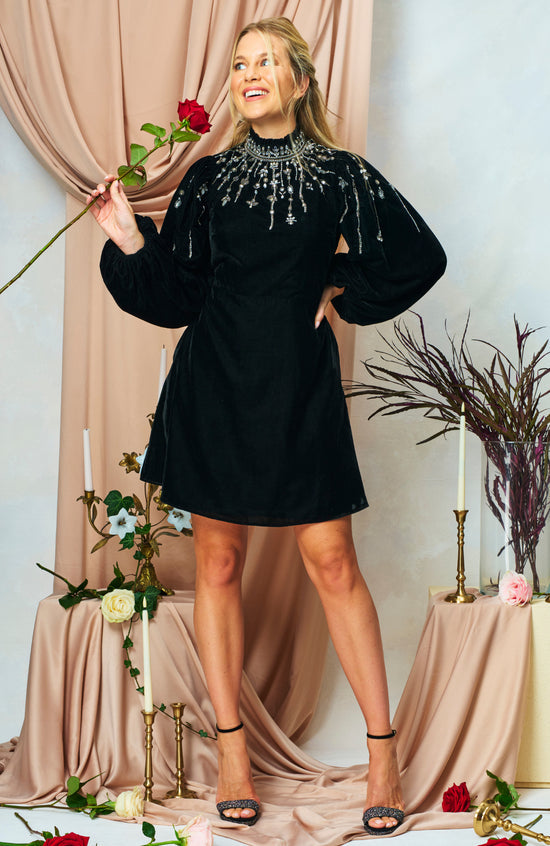 Zadie Velvet Mini Dress