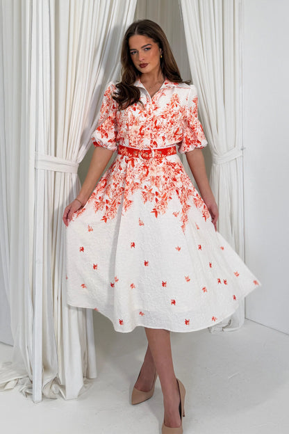 Holland Floral  Orange