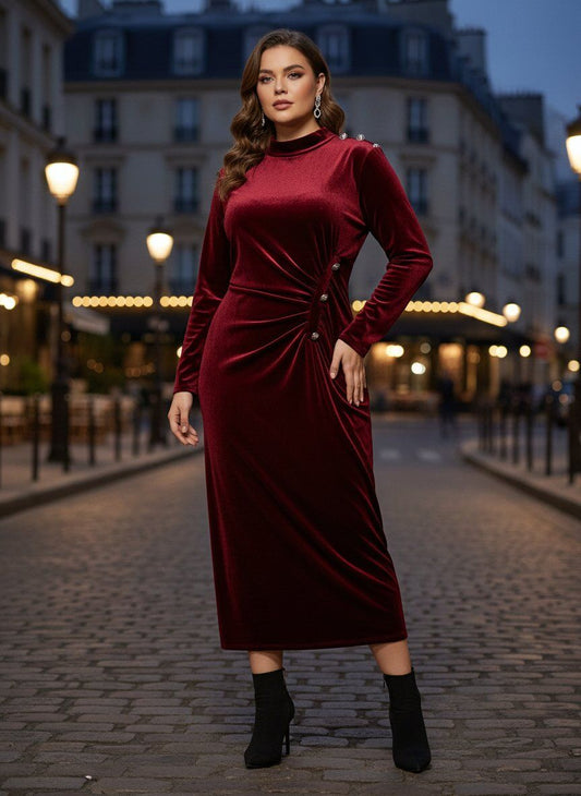 Velvet Dress PLUS SIZE