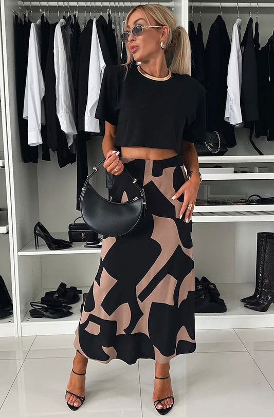 Sharon Satin Skirt